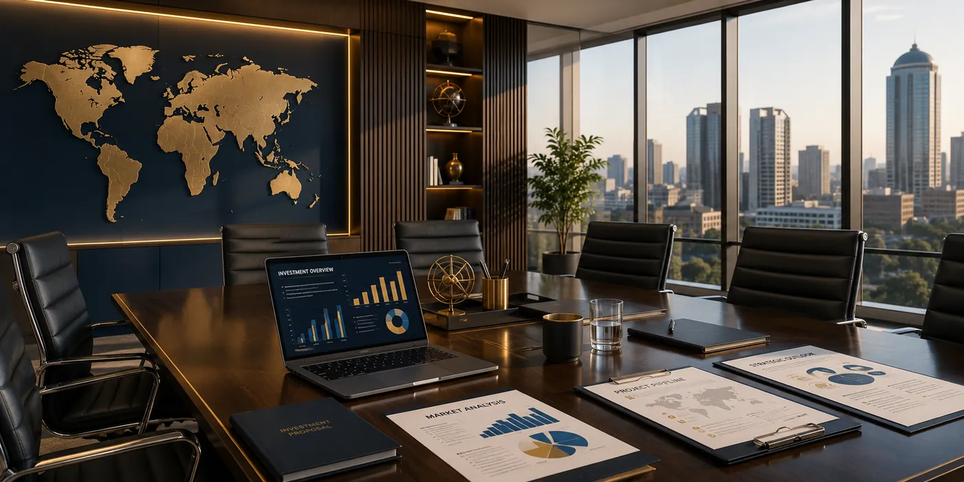 TERRANOVA APRIL institutional advisory boardroom